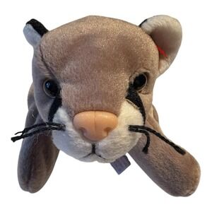 TY‎ Retired Beanie Baby CANYON the Cougar 1998 | No Tag